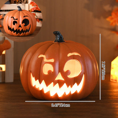 Modern Art Deco PE Pumpkin-Shaped LED Floor Lamp For Living Room