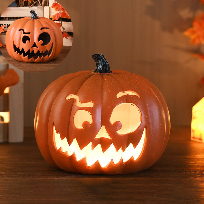 Modern Art Deco PE Pumpkin-Shaped LED Floor Lamp For Living Room