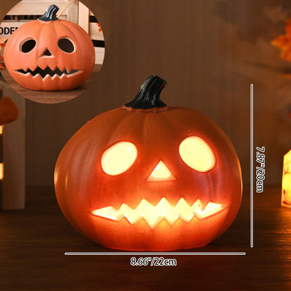 Modern Art Deco PE Pumpkin-Shaped LED Floor Lamp For Living Room