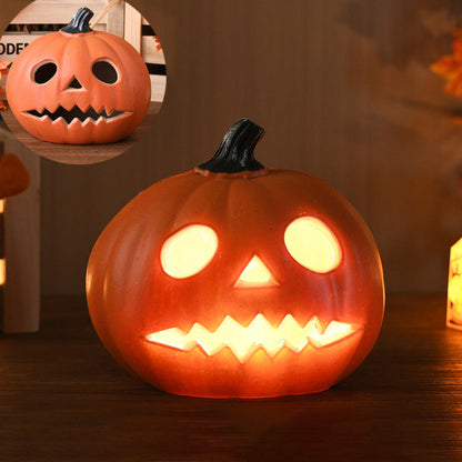 Modern Art Deco PE Pumpkin-Shaped LED Floor Lamp For Living Room