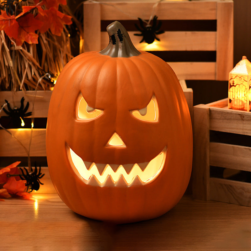 Modern Art Deco PE Pumpkin-Shaped LED Floor Lamp For Living Room