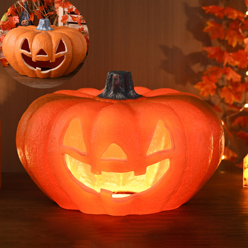 Modern Art Deco PE Pumpkin-Shaped LED Floor Lamp For Living Room