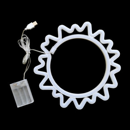 Contemporary Creative PC Sun Round LED Table Lamp For Living Room